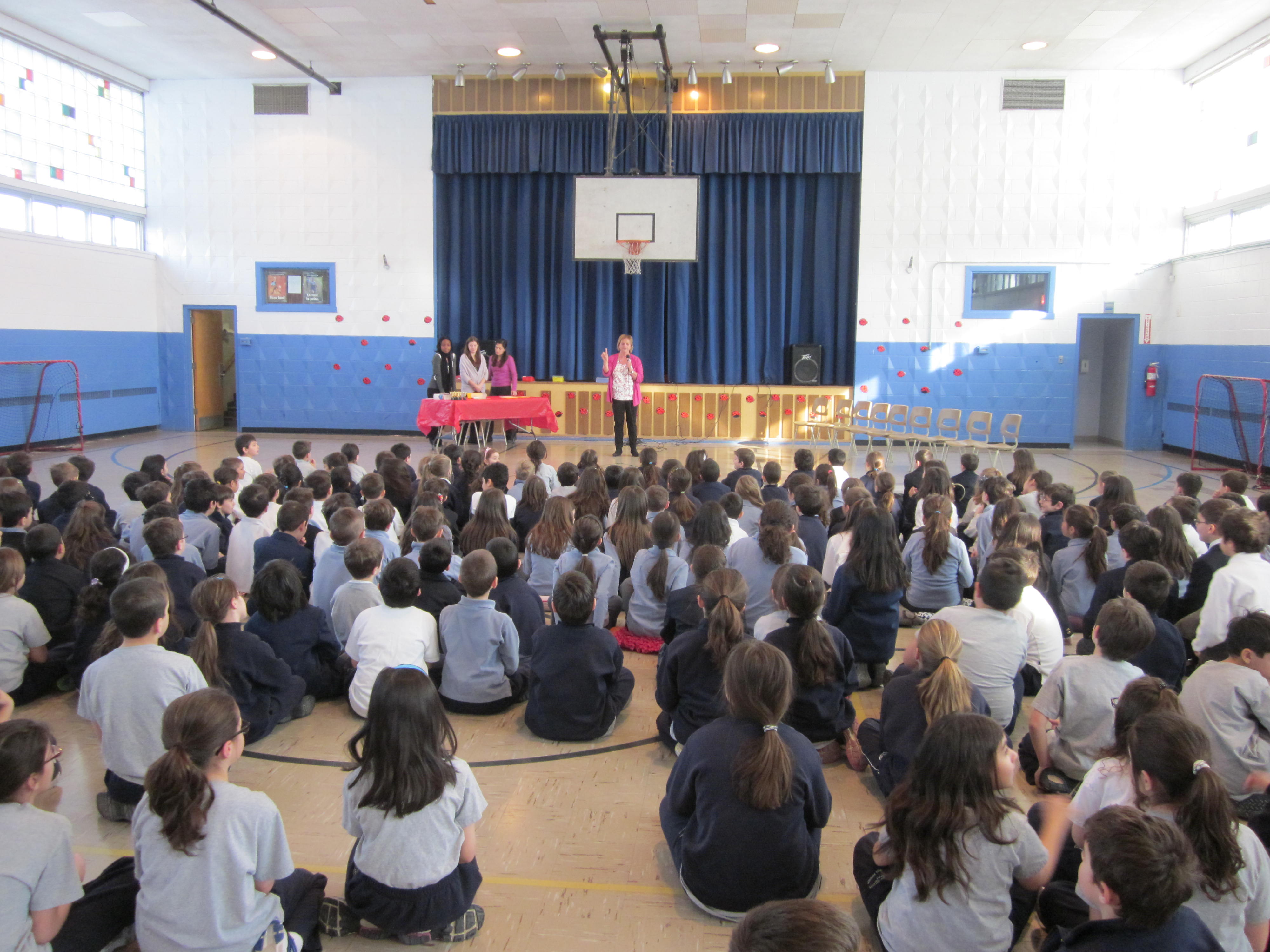 Concours coccinelle épelle à l’école Socrates de Laval