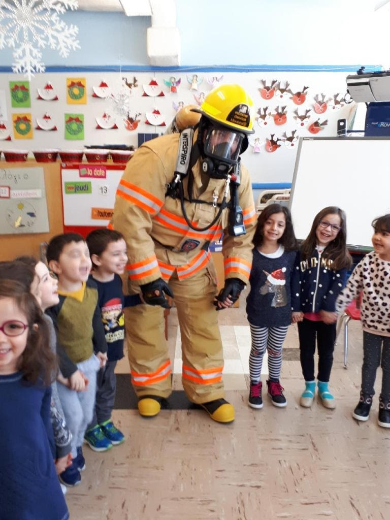 Passionnante visite des pompiers à Socrates III