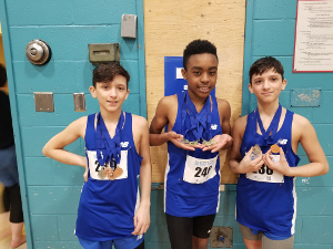 Athletics competition in Cowansville:  14 medals for Areus from the Socrates-Demosthène School