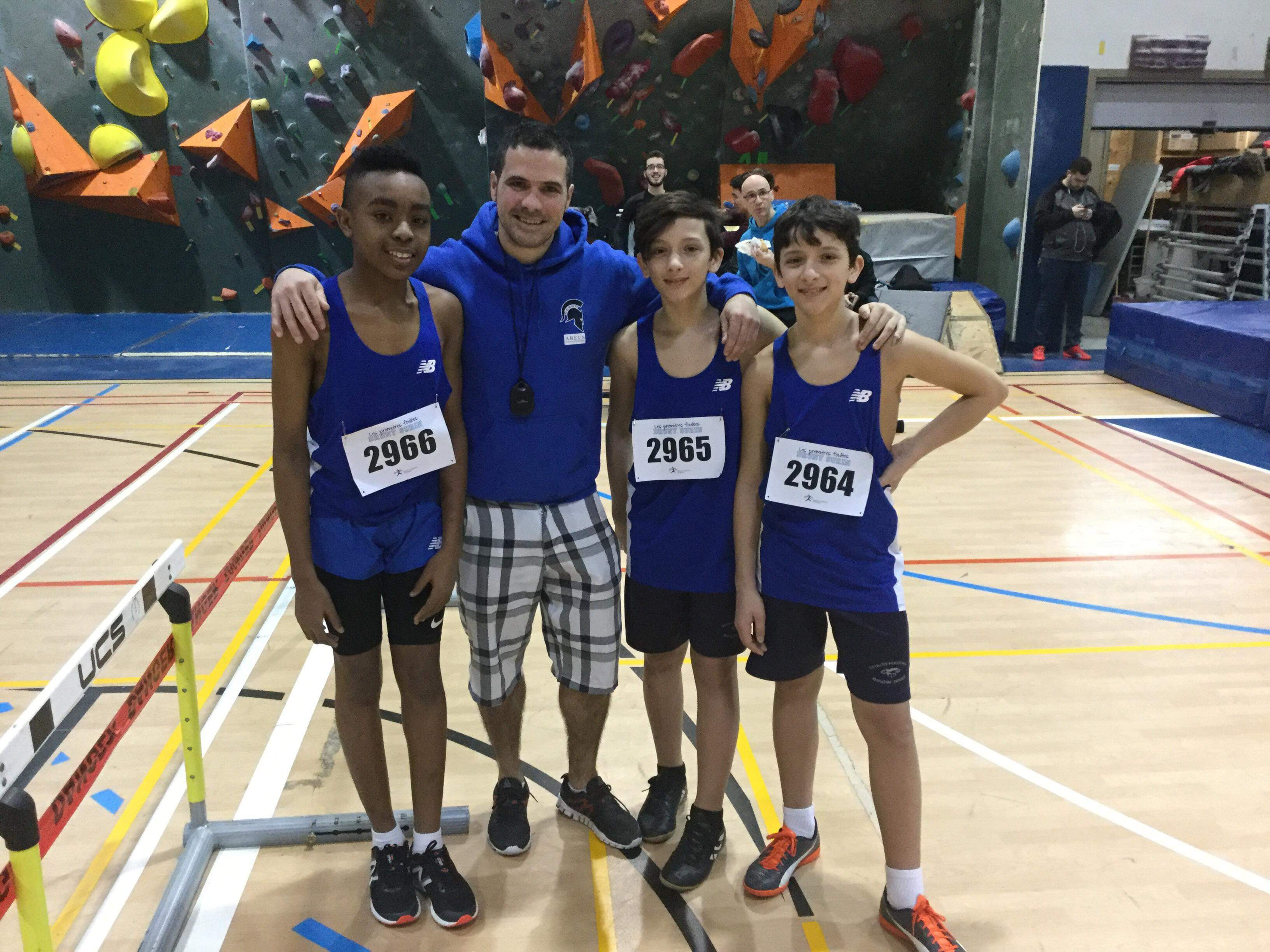 Athlétisme : Le Club Areus de l’École Socrates-Démosthène récolte 5 podiums dans un départ historique!