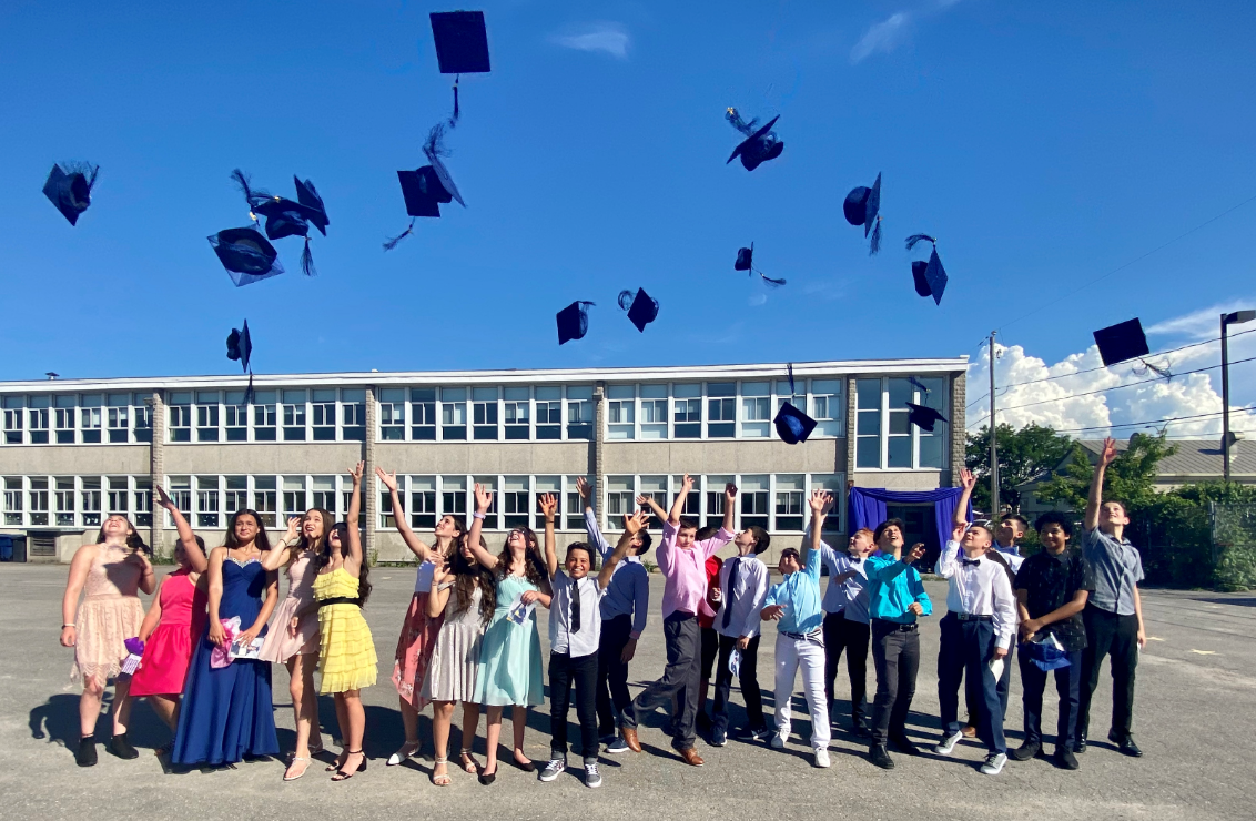 Photos from the Demosthenes Campus  graduation