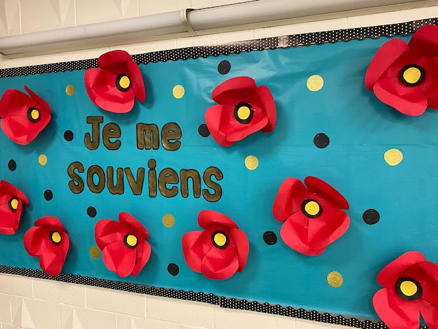 Our school commemorates Remembrance Day